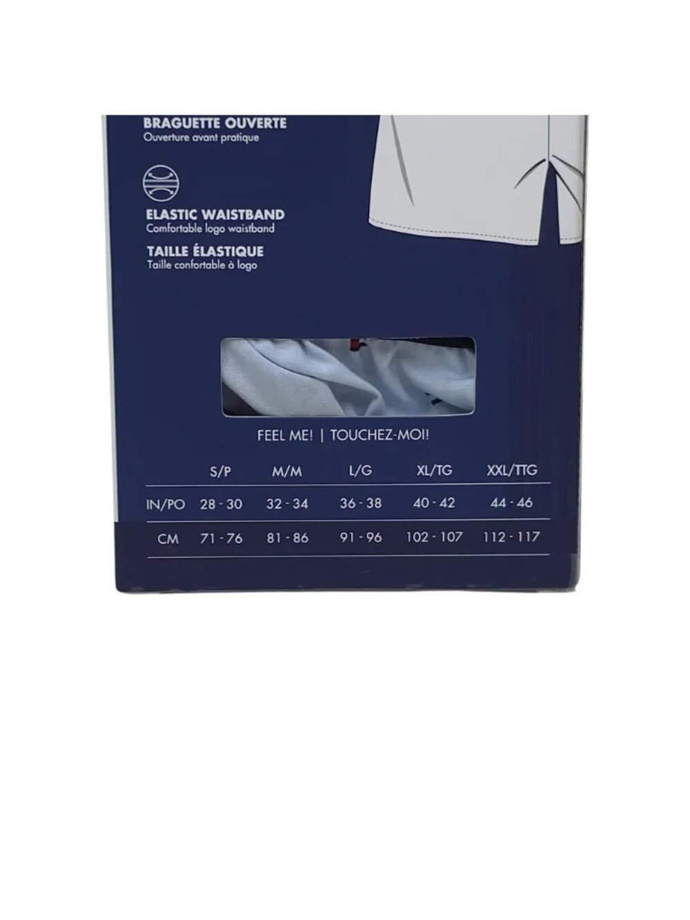 Tommy Hilfiger Mens 4-Pack Cotton Classics Woven Boxers XL Red Navy Blue